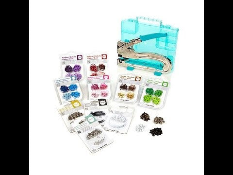 Case Crop-a-dile Big Bite / Estuche para Perforadora de Ojillos Descontinuado We R Memory Keepers