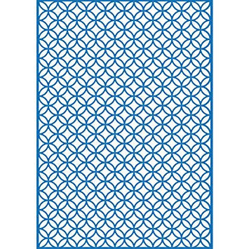 Plus Decor Circles Embossing Folder / Folder de Grabado de Circulos Entrelazados Descontinuado Teresa Collins