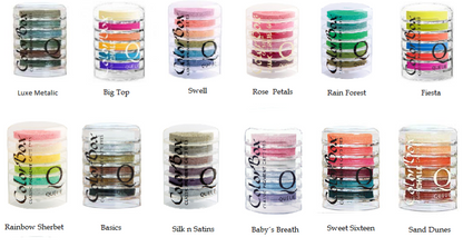 Color Box Cat´s Eyes Chalk Ink / Cojines de Tinta Para Sellos Tinta Opaca.  Colorbox