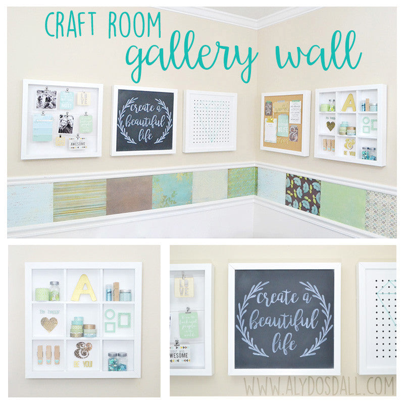 Organization Gallery Shadow Box Frame / Organizador de Pared Descontinuado We R Memory Keepers