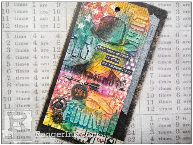 Tim Holtz Crayons Water-Reactive Pigments Set 