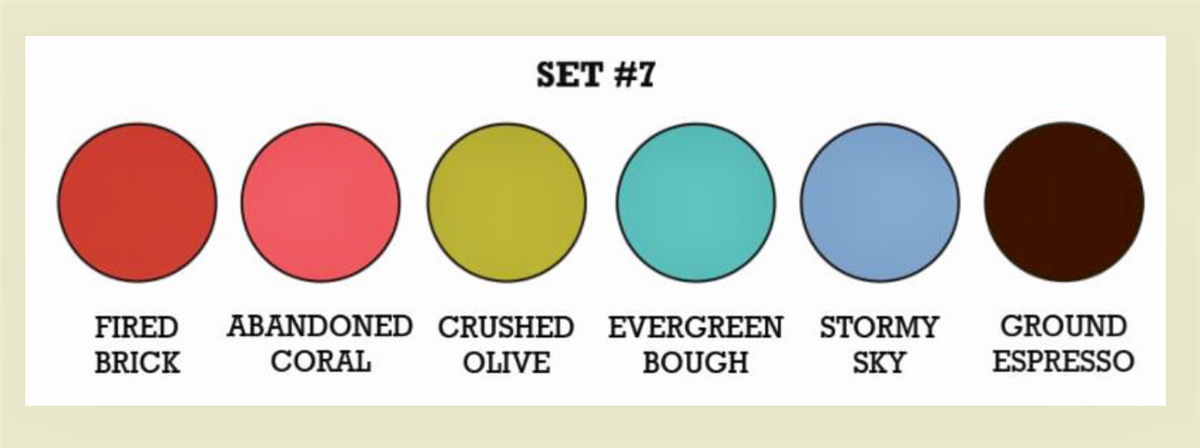 Crayons Water-Reactive Pigments Set 