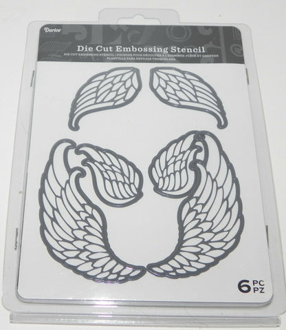 Angel Wings Die Cut / Suaje Alas de Ángel Descontinuado Darice