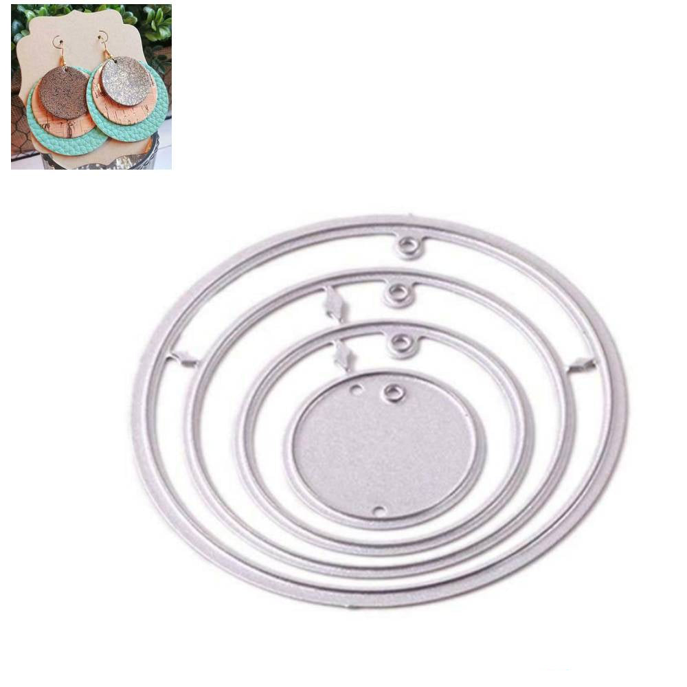 Suaje de Etiquetas Redondas Dados de Corte / Suajes / Troqueles Hobbees