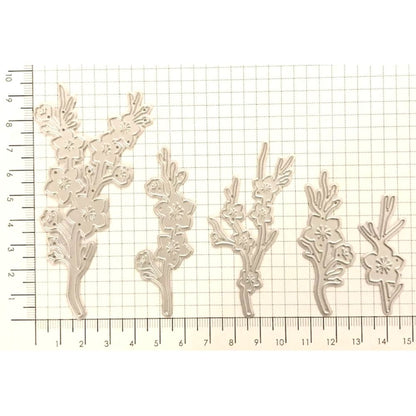 Suaje Flores de Cerezo Dados de Corte / Suajes / Troqueles Hobbees