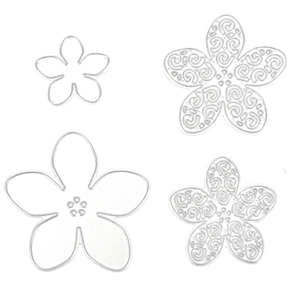 Suaje de Flores Caladas Dados de Corte / Suajes / Troqueles Hobbees