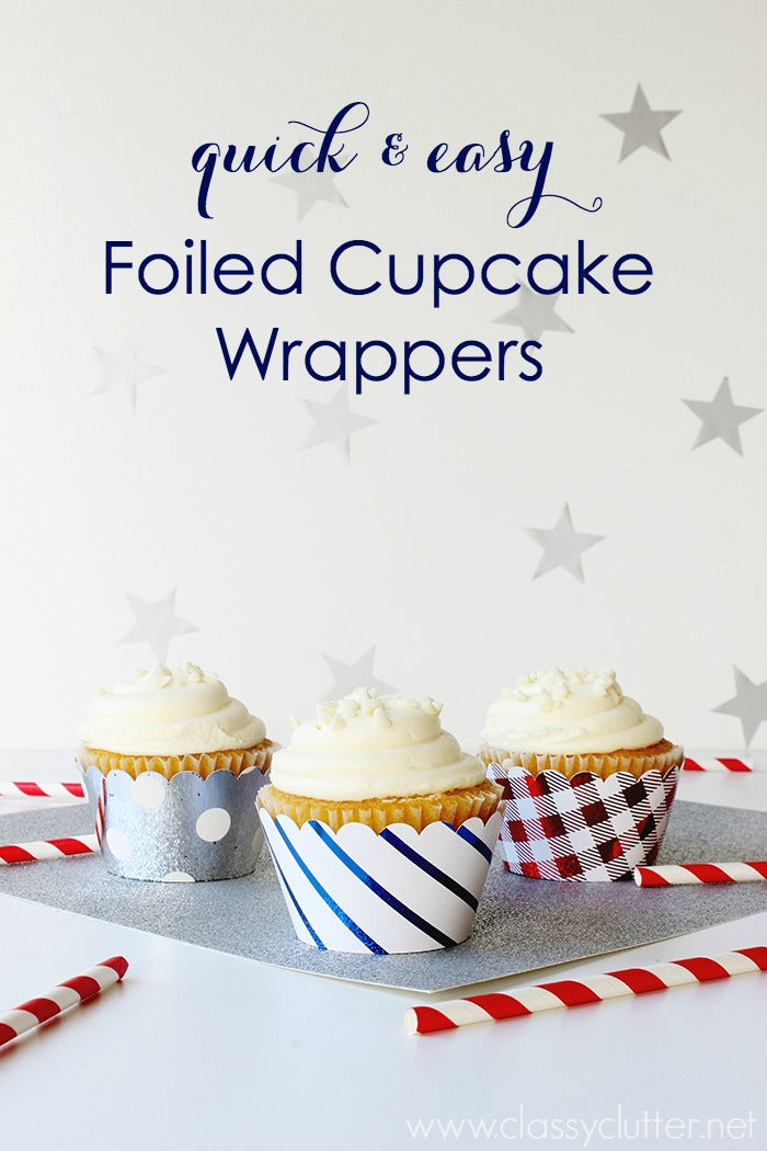 Cupcake Wraps and Toppers / Cubre Cupcakes Minc Descontinuado Heidi Swapp