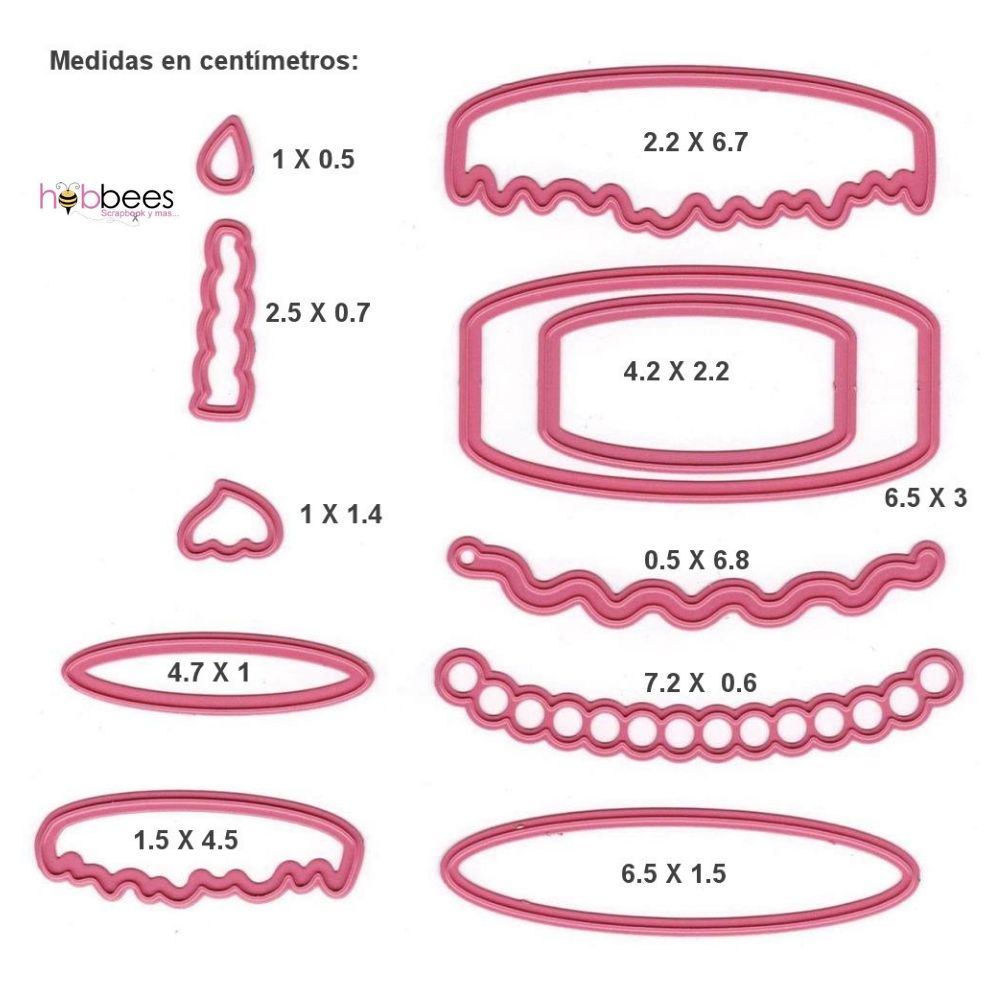 Birthday Cake Dies / Suajes de Pastel y Velita Dados de Corte / Suajes / Troqueles Marianne design