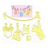 Build-Up Clothesline Dies / Suajes de Tendedero Bebé Dados de Corte / Suajes / Troqueles Nellie&