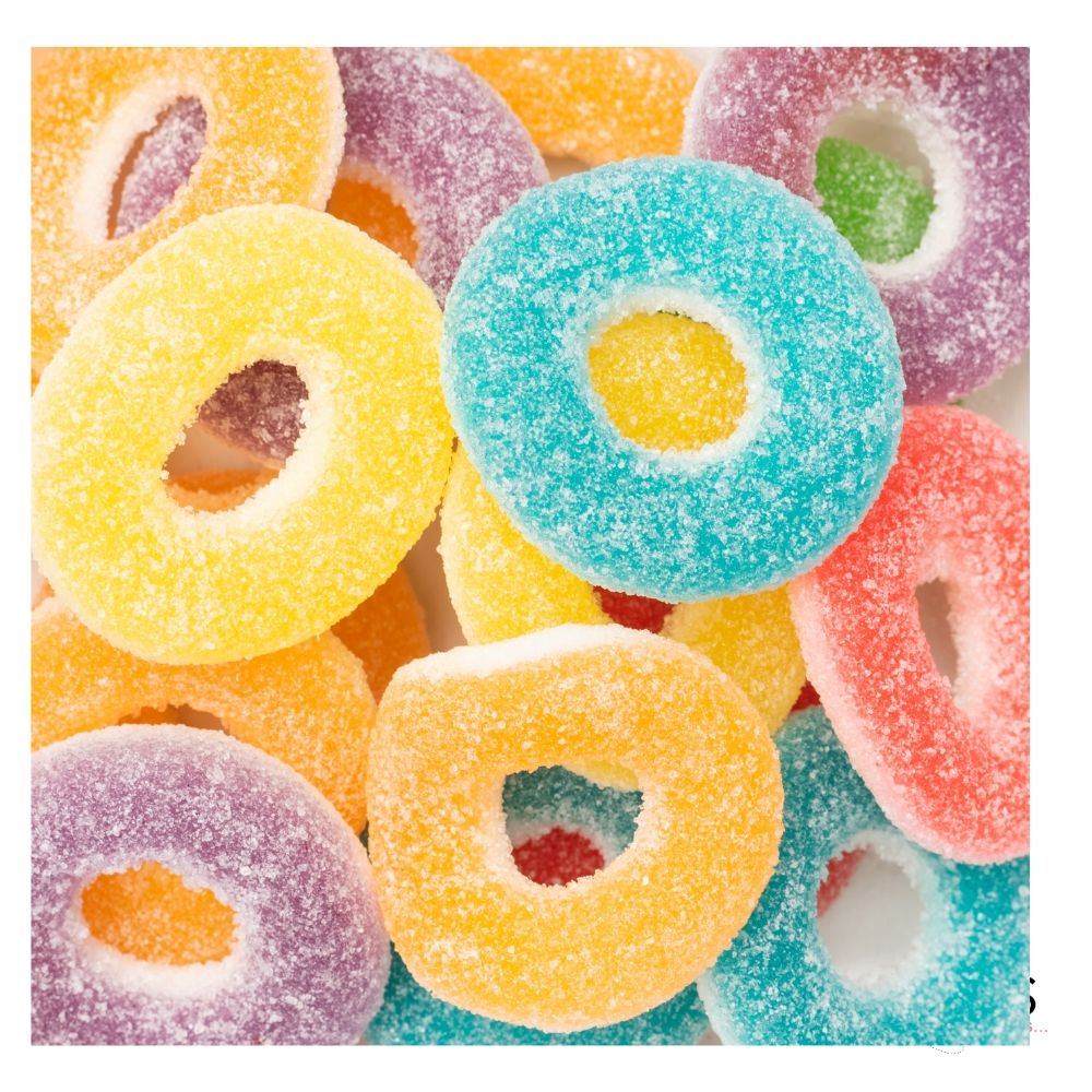 Gummy Candy Rings / Aritos de Gomitas Comestibles Descontinuado Sweet Tooth Fairy