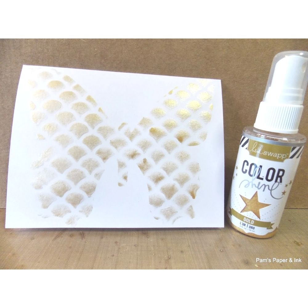 Color Shine Pack 2  / Kit de 6 Tintas en Spray con Brillitos  Heidi Swapp