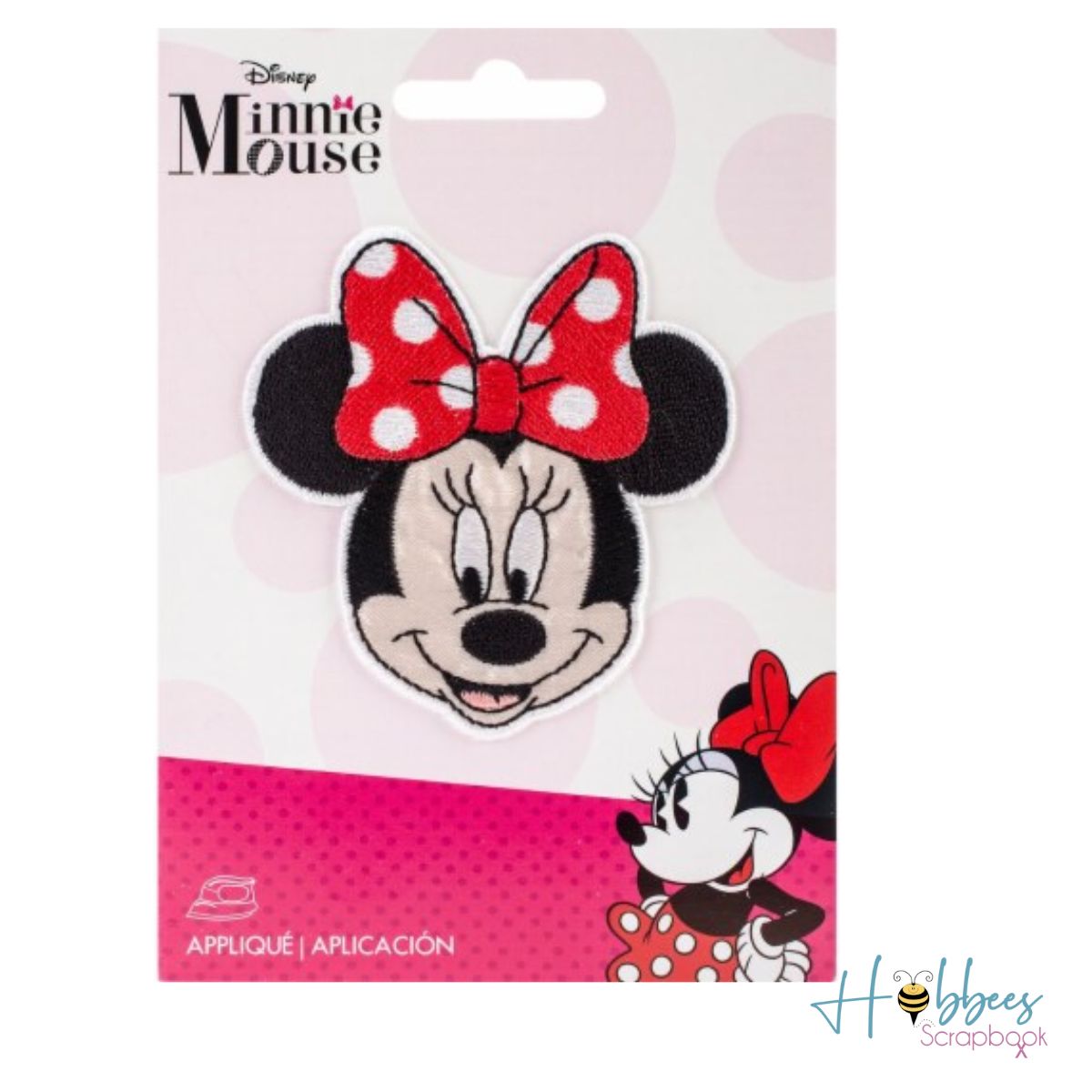 Minnie Mouse Iron-On Applique / Parche Térmico de Minnie Mouse Descontinuado Disney