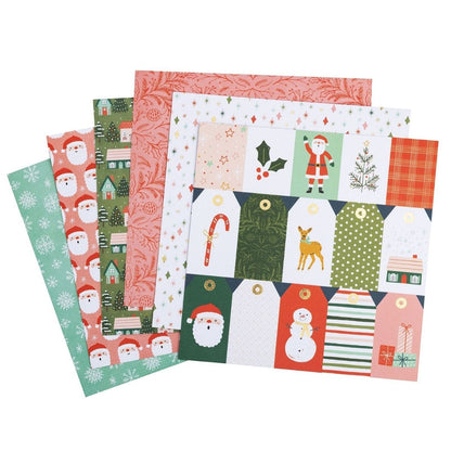 Holly Jolly 6" Cardstock / Block de Cartulina Navideña Descontinuado DCWV