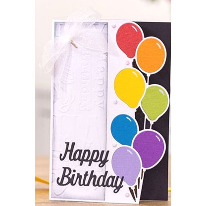 Balloons Edge Die / Suaje de Borde de Confetti de Globos Descontinuado Crafter&