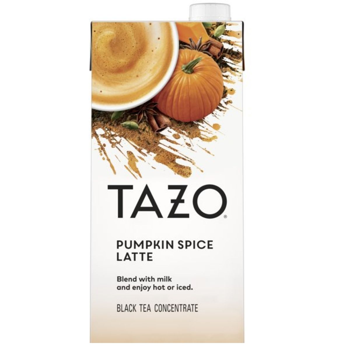 Chai Pumpkin Spice Latte / 2x1 Concentrado de Té Chai Líquido y Calabaza Descontinuado Tazo
