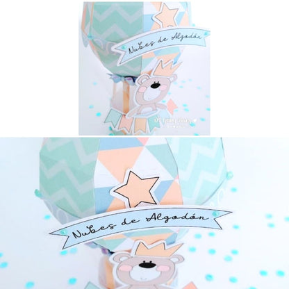Kit de Papel Cartulina Nubes de Algodón Niños Descontinuado Memory Kits
