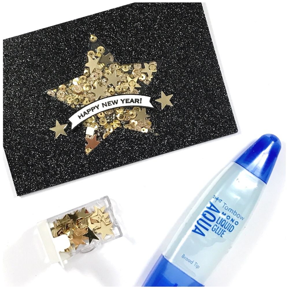 Star Sequins Gold / Lentejuelas de Estrellas Doradas Descontinuado Tiny Crafts
