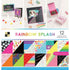 Rainbow Splash Foil Paper 12" / Block de Papel Doble Cara Arcoirirs Papel DCWV