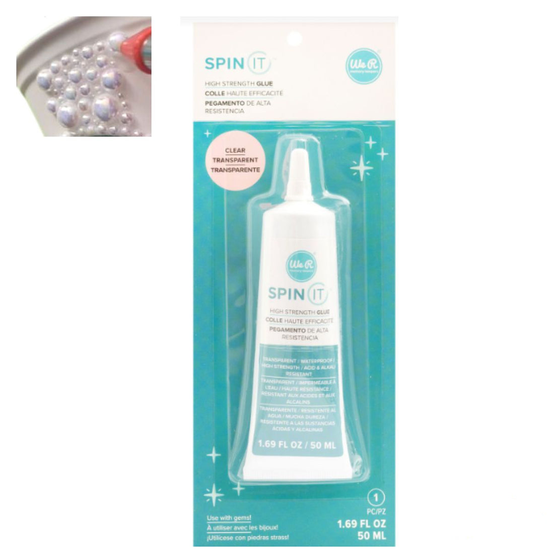 Spin It High Strength Glue / Pegamento de Alta Resistencia Adhesivos / Pegamentos We R Memory Keepers