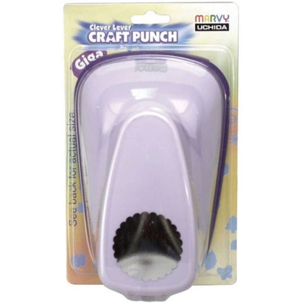 Giga Scalloped Circle 3" / Perforadora de Círculo de Escalopa Grande 7.6 cm Perforadoras Marvy Uchida
