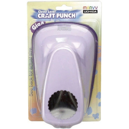 Giga Scalloped Circle 3" / Perforadora de Círculo de Escalopa Grande 7.6 cm Perforadoras Marvy Uchida