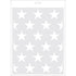 Stars Stencil / Plantilla de Estrellas Esténciles / Plantillas American Crafts