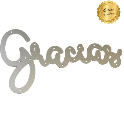 Suaje Palabra "Gracias" Dados de Corte / Suajes / Troqueles Hobbees
