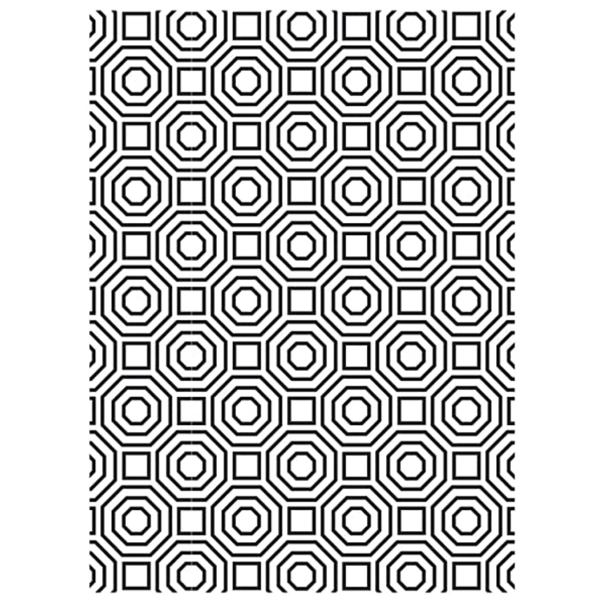 Octagon Embossing Folder / Folder de Grabado Octágono Folders de Grabado Darice