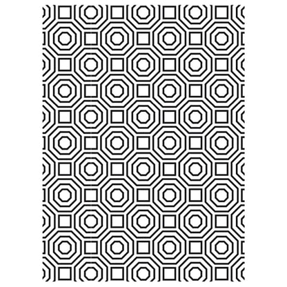 Octagon Embossing Folder / Folder de Grabado Octágono Folders de Grabado Darice