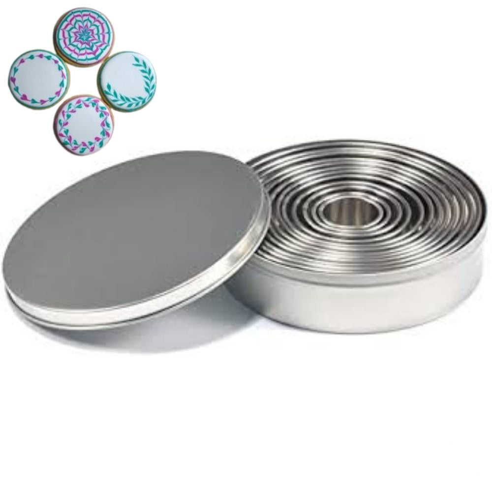 Circle Cutters / Cortadores en Circulo para Galletas Repostería Sweetshop