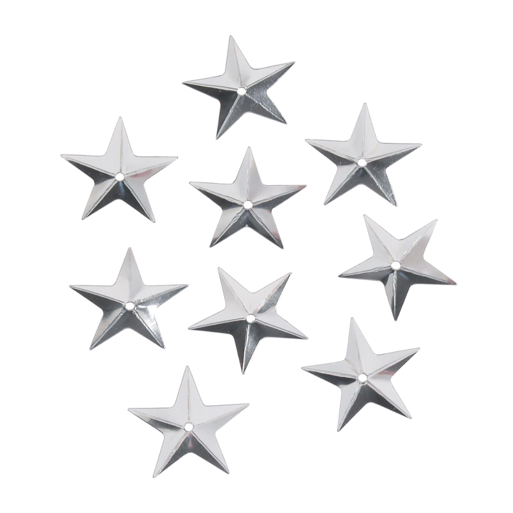 Star Sequins Silver / Lentejuelas de Estrellas Plateadas Descontinuado Darice