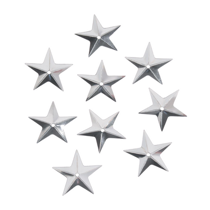 Star Sequins Silver / Lentejuelas de Estrellas Plateadas Descontinuado Darice