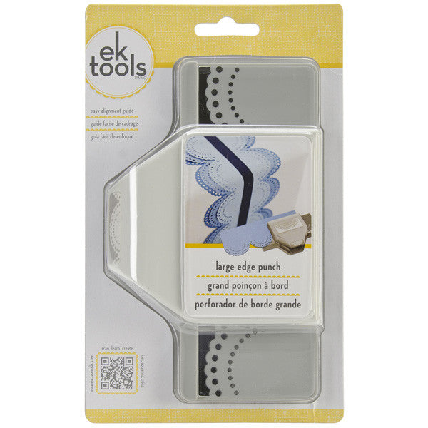 Dotted Scallop Large Edge Punch / Perforadora de Borde de Ondas Perforadoras Ek Success
