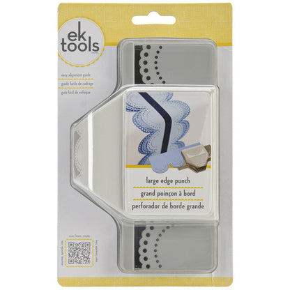 Dotted Scallop Large Edge Punch / Perforadora de Borde de Ondas Perforadoras Ek Success