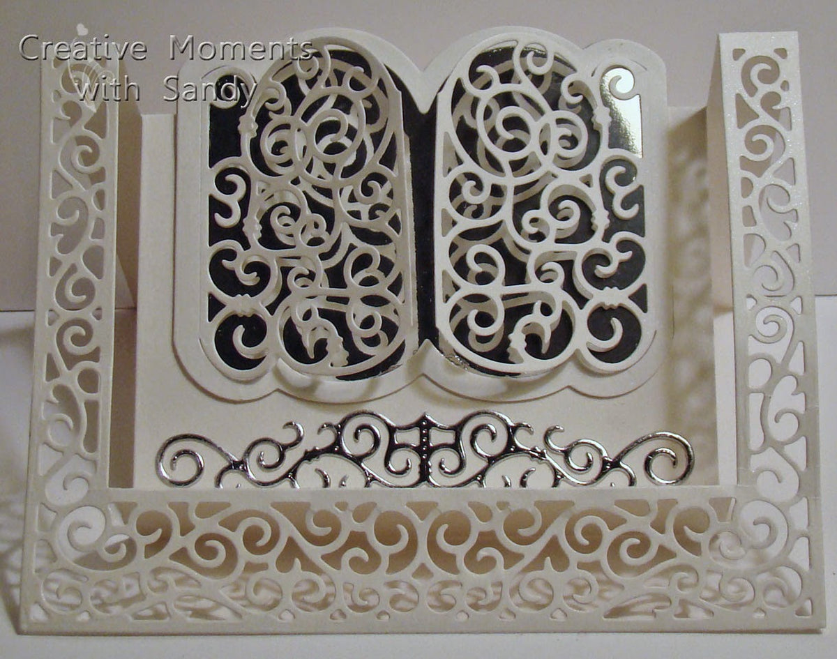 Fancy Step Card Kit / Suaje Kit de Decoración Descontinuado Cheery Lynn Designs