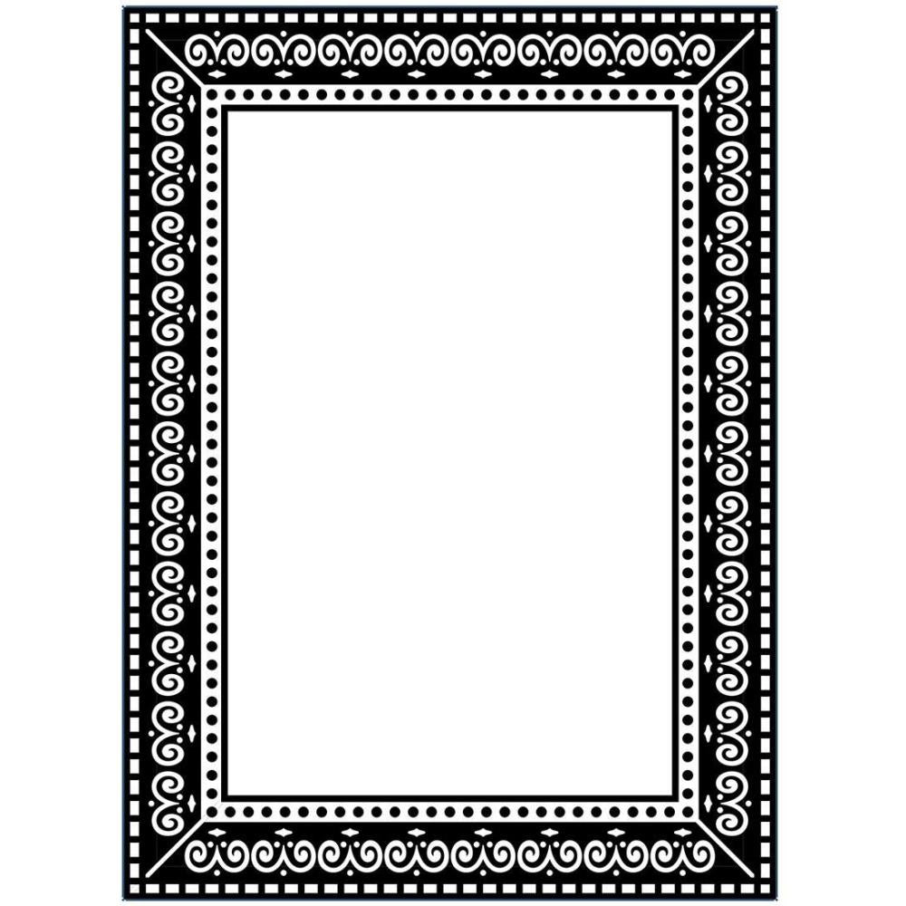 Embossing Folder Photo Frame / Folder de Embossing Marco de Foto Descontinuado Darice