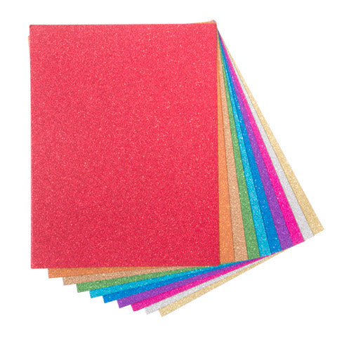 Glitter Cardstock Value Pack / 40 Hojas de Cartulina Glitter Descontinuado Darice