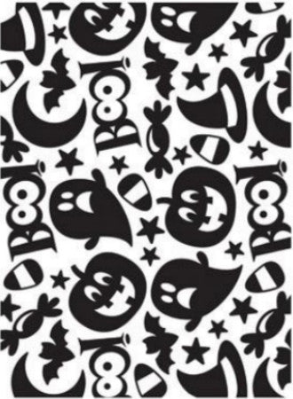 halloween Collage Embossing / Folder de Grabado Halloween Descontinuado Darice
