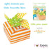 Favor Box Kit Hip! Hip! Hooray! 40 pc / Set de Cajitas de Recuerdo para Fiestas Cajitas para Armar Darice