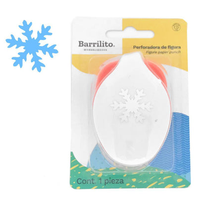 Perforadora de Copo de Nieve 5 cm Descontinuado Barrilito