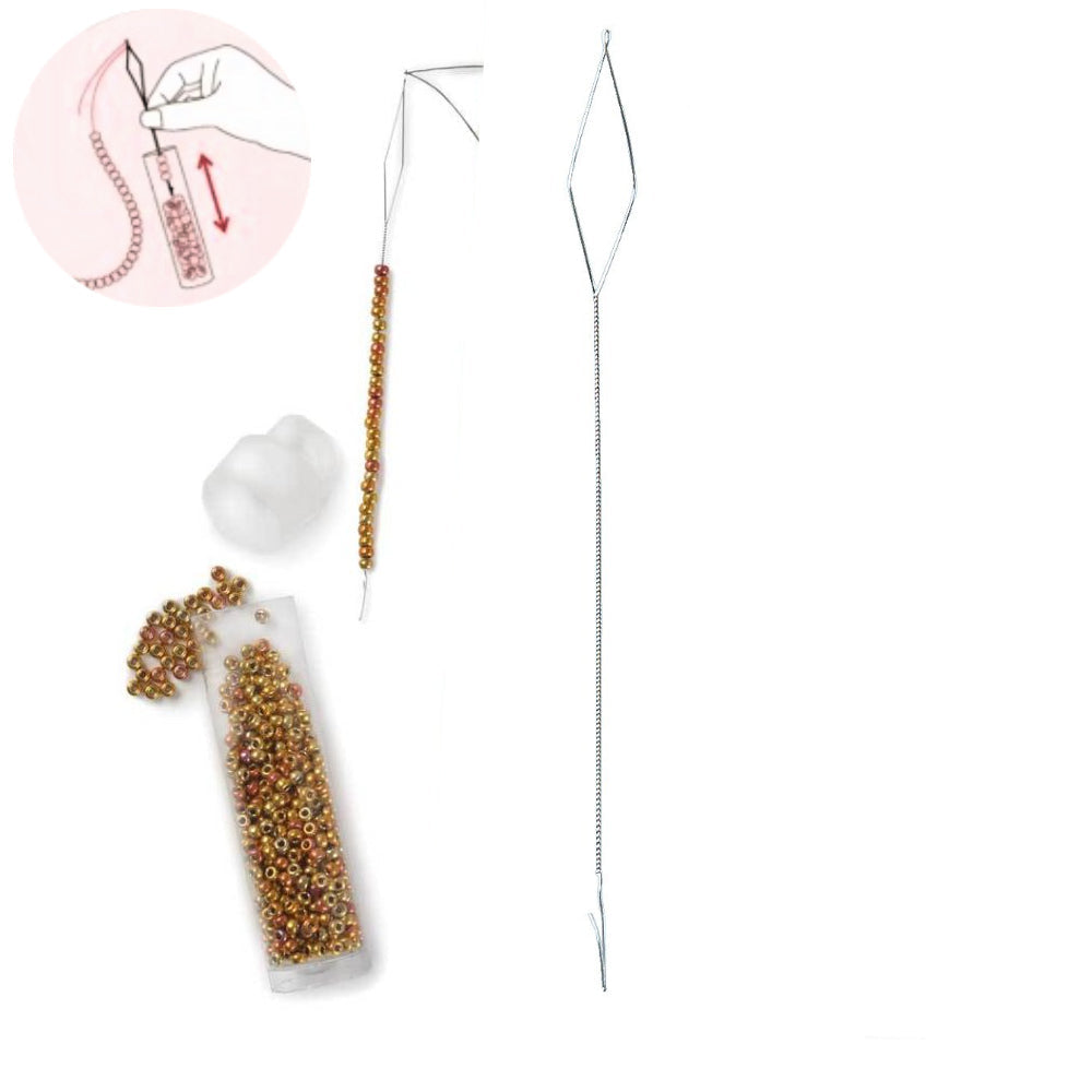Quick Beading Needle / Aguja para Ensartar Cuentas Costura Clover