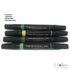 Premier Marker Set / 4 Marcadores de Alcohol Verdes Marcadores & Plumones Prismacolor