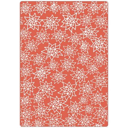 Embossing Plus / Folder de Grabado Plus Flores Navideñas Descontinuado Sizzix