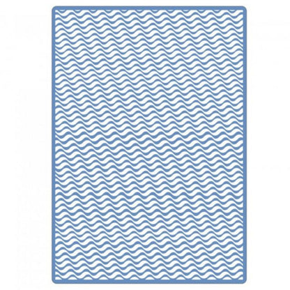 Embossing Plus Waves / Folder de Grabado Plus Olas Descontinuado Sizzix