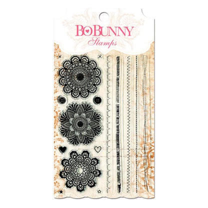 Stitches Stamps / Sellos de Puntadas Descontinuado BoBunny