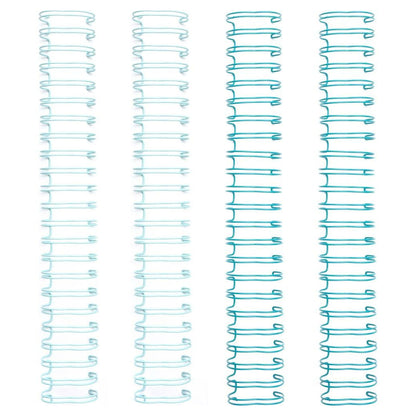 Cinch Wires Mint .625" / 4 Arillos Menta Arillos para Engargolar We R Memory Keepers