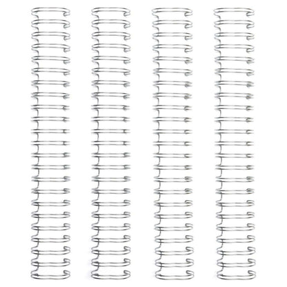 Cinch Wires Silver .625" / 4 Arillos Plateados Arillos para Engargolar We R Memory Keepers
