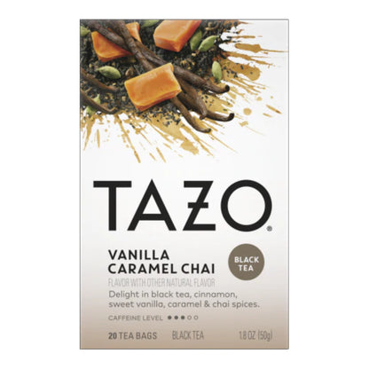 Vanilla Caramel Chai / Bolsitas de Té Chai Vainilla Caramelo Descontinuado Tazo