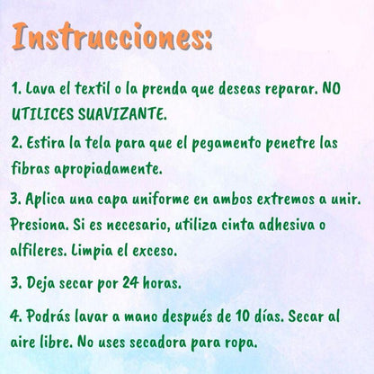 Flexible Stretchable Fabric Glue / Pegamento Flexible para Telas Adhesivos / Pegamentos Aleene&