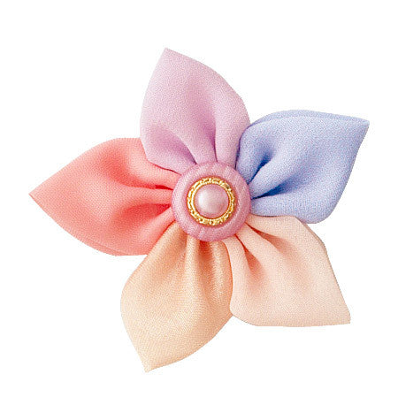 Plantilla para hacer flores de tela / Kanzashi Pointed petal small Descontinuado Clover